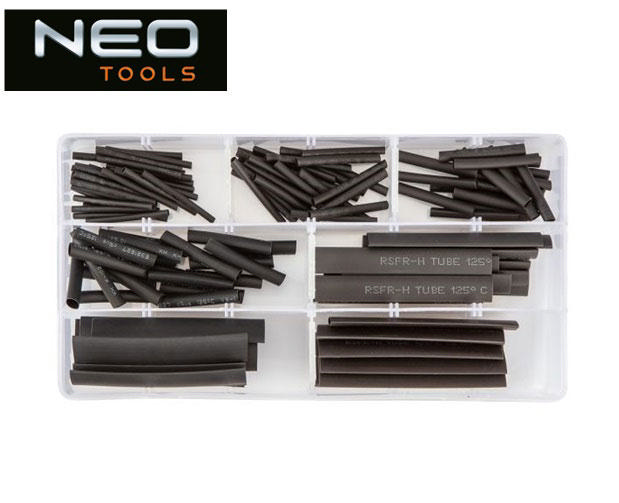 NEO 127PCS SET ΘΕΡΜΟΣΘΣΤΕΛΛΟΜΕΝΟΙ ΜΑΝΙΚΙΑ ΚΑΛΩΔΙΩΝ