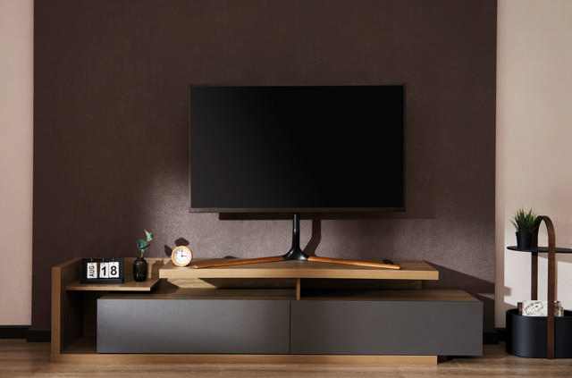 SONORA 230-0086 TV STAND ART 600 DARK FOR 42-70