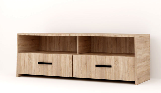 TV STAND 110X35X38CM SONOMA OAK