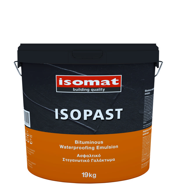 ISOMAT ISOPAST ΑΣΦΑΛΤΙΚΟ ΣΤΕΓΑΝΩΤΙΚΟ ΓΑΛΑΚΤΩΜΑ 19KG