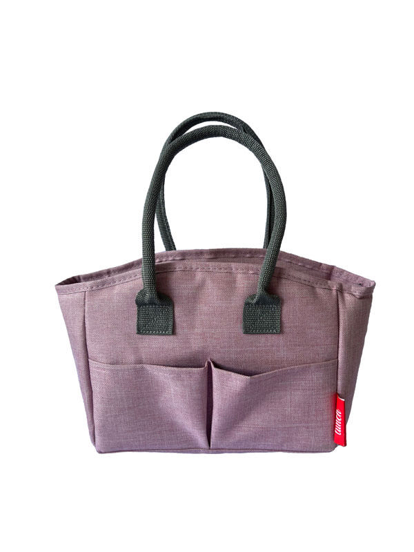 TOTE LUNCH BAG PINK 28X16X21CM