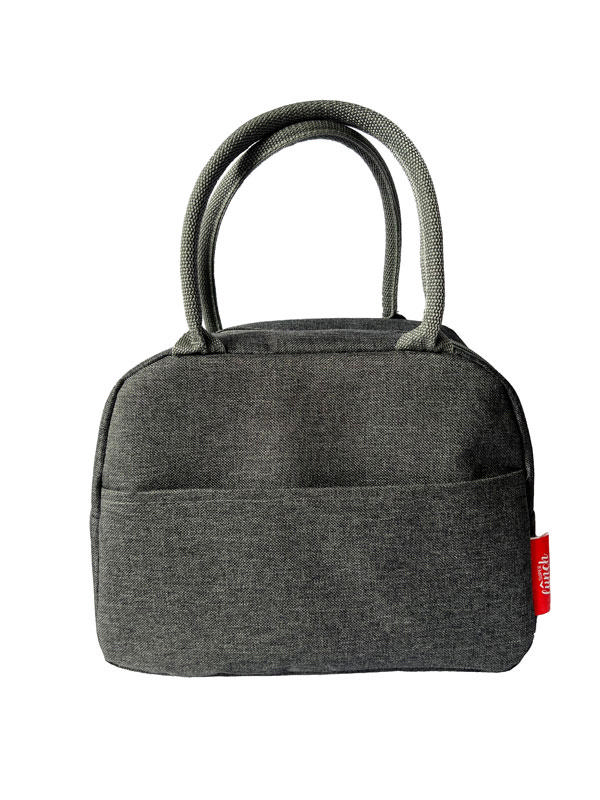 TOTE LUNCH BAG DARK GREY 25X10X20CM