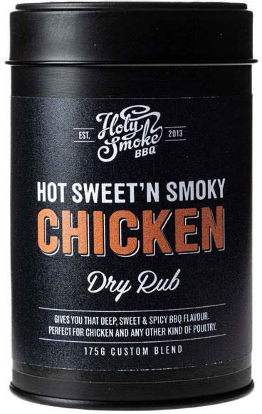 HOLY SMOKE HOT SWEET SMOKY CHICKEN 175GR