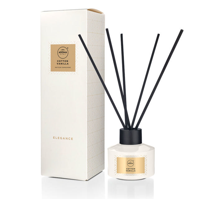 AROMA ELEGANCE HOME STICKS COTTON VANILLA 50ML