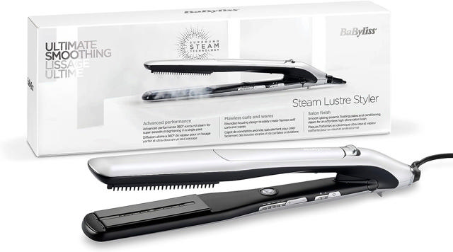 BABYLISS ST595E HAIR STEAM STRAIGHTENER