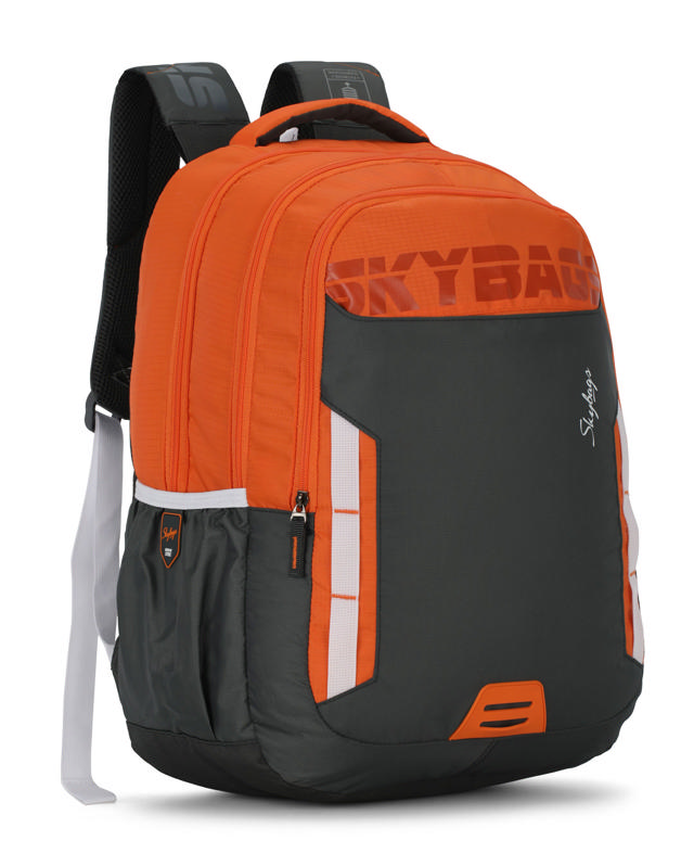 SKYBAGS FIGO EXTRA 02 ΣΑΚΙΔΙΟ ΠΛΑΤΗΣ ΓΚΡΙ/ΠΟΡΤΟΚΑΛΙ 30L