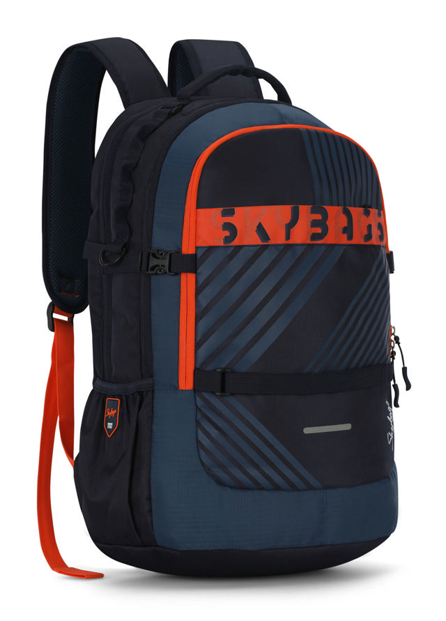 SKYBAGS HERIOS PLUS 02 ΣΑΚΙΔΙΟ ΠΛΑΤΗΣ ΜΠΛΕ 30L