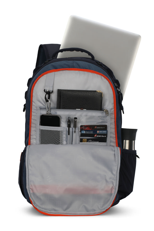 SKYBAGS HERIOS PLUS 02 ΣΑΚΙΔΙΟ ΠΛΑΤΗΣ ΜΠΛΕ 30L