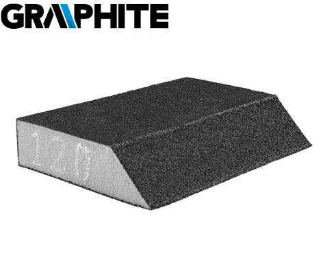 GRAPHITE ABRASIVE SPONGE 125X25X90MM K120