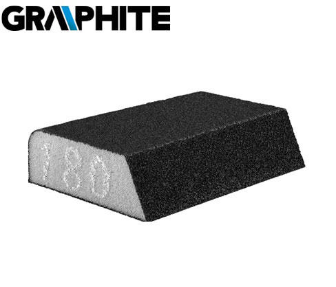 GRAPHITE ABRASIVE SPONGE 98X25X68MM K180