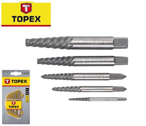 TOPEX 5PCS ΕΞΩΛΚΕΑΣ ΒΙΔΩΝ 1/8-3/4