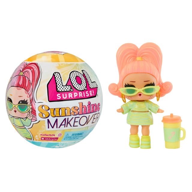 L.O.L. SURPRISE SUNSHINE MAKEOVER DOLL IN SIDEKICK ASSORTED DESIGNS