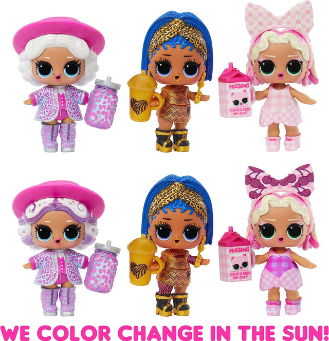 L.O.L. SURPRISE SUNSHINE MAKEOVER DOLL IN SIDEKICK ASSORTED DESIGNS