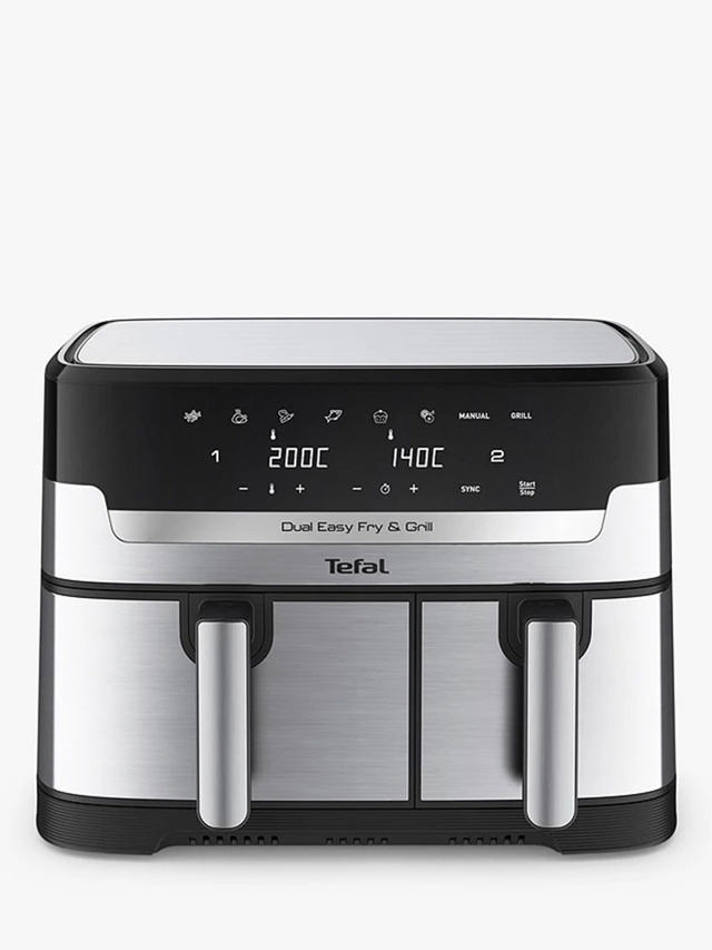 TEFAL EY905D EASY FRY ΦΡΙΤΕΖΑ ΑΕΡΟΣ & ΓΚΡΙΛΙΕΡΑ 8.3L ΜΕ ΔΥΟ ΚΑΔΟΥΣ 5.2L+3.1L 1800W