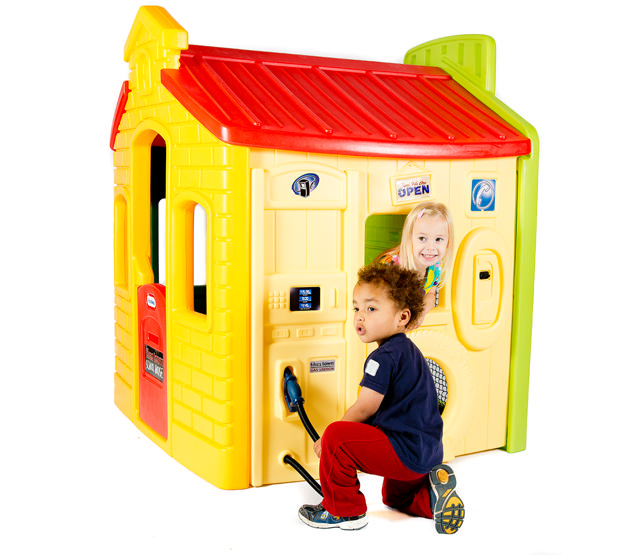 LITTLE TIKES 444C00060 TOWN PLAYHOUSE EVERGREEN