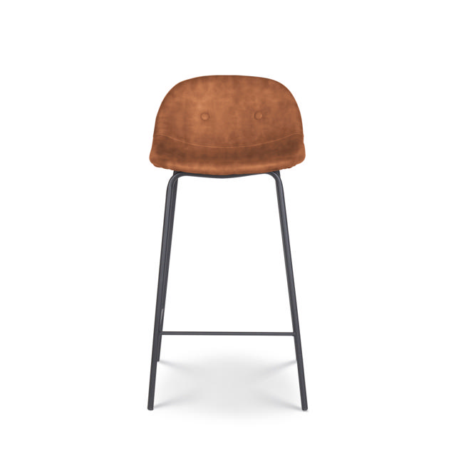 OLIA BAR STOOL CAMEL FM2 45X40X85CM