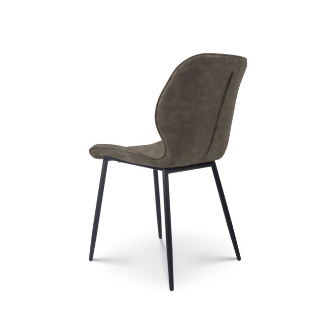 MINDA DINING CHAIR DARK GREY 61X48X90CM