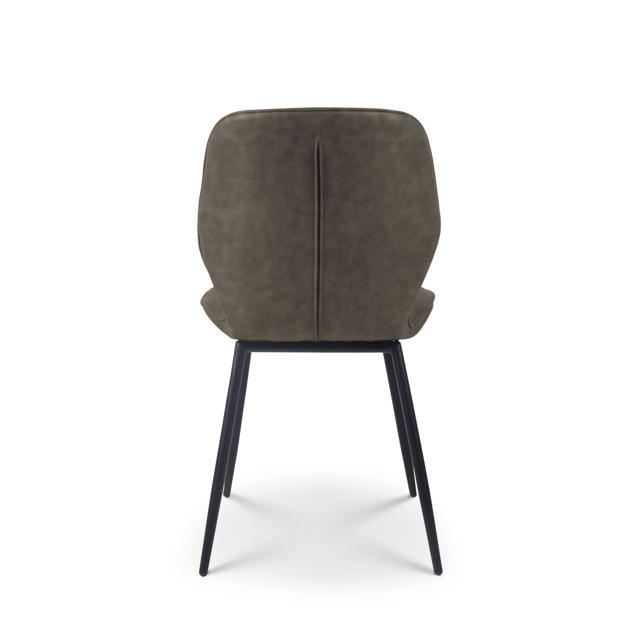 MINDA DINING CHAIR DARK GREY 61X48X90CM