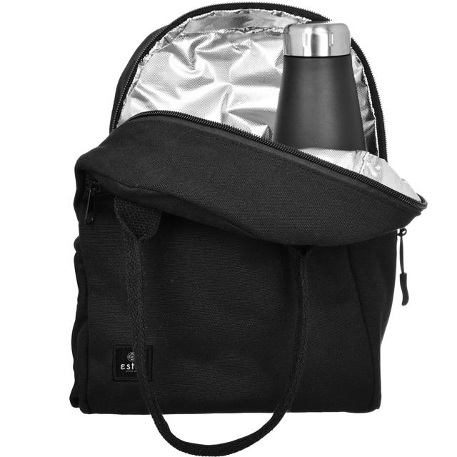 ESTIA 01-16982 LUNCH BAG MY COOL BAG INSULATED 7L MIDNIGHT BLACK