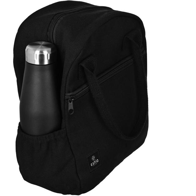 ESTIA 01-16982 LUNCH BAG MY COOL BAG INSULATED 7L MIDNIGHT BLACK