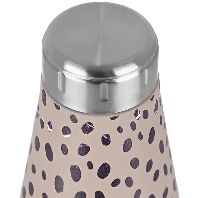 ESTIA 01-16630 ΘΕΡΜΟΣ TRAVEL FLASK SAVE THE AEGEAN 500ML LEOPARD TAUPE