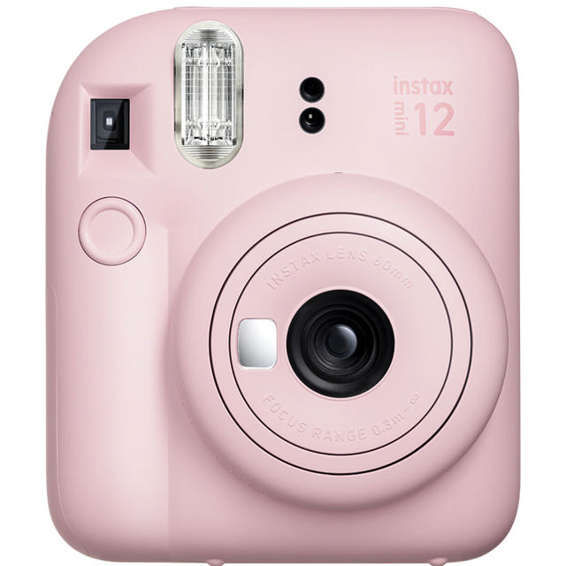 FUJIFILM 16806107 INSTAX MINI 12 INSTANT CAMERA PINK