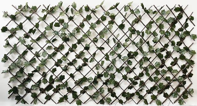 HOME & CAMP WILLOW TRELLIS WITH LEAVES 1X2M