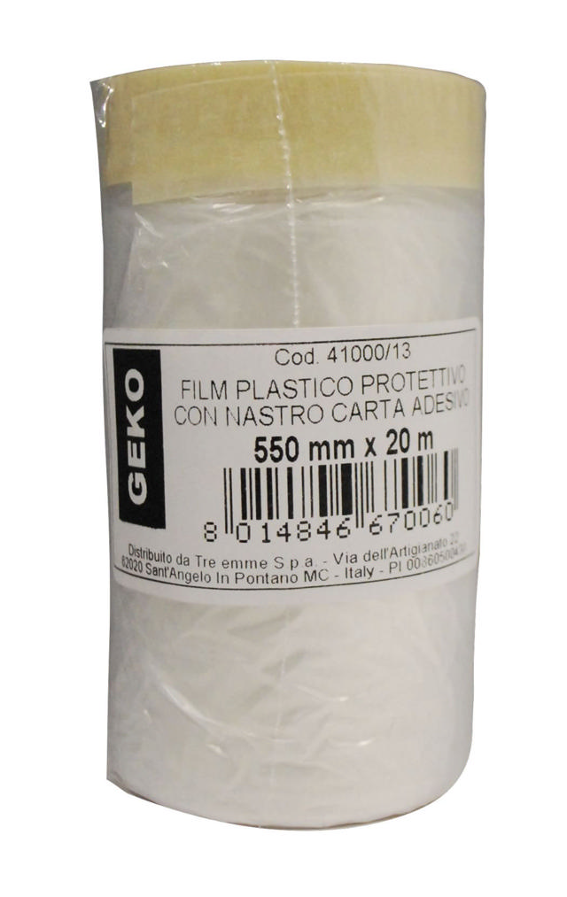 GEKO COVER SHEET+ADHESIVE TAPE 55CMX20M