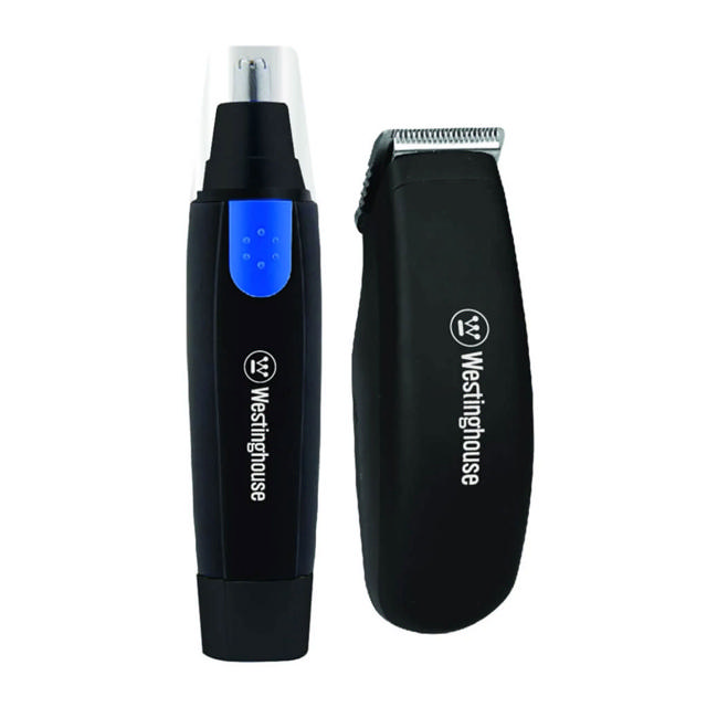 WESTINGHOUSE CORDLESS TRAVEL TRIMMER DUO NOSE - EAR