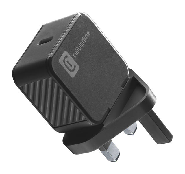 CELLULAR LINE USB-C CHARGER 25W BLACK