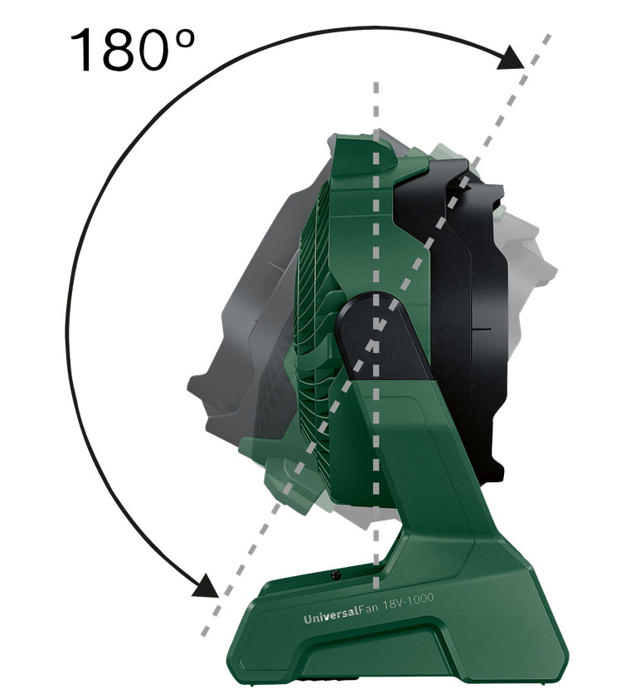 BOSCH UNIVERSALFAN 18V SOLO - NO BATTERY INCLUDED