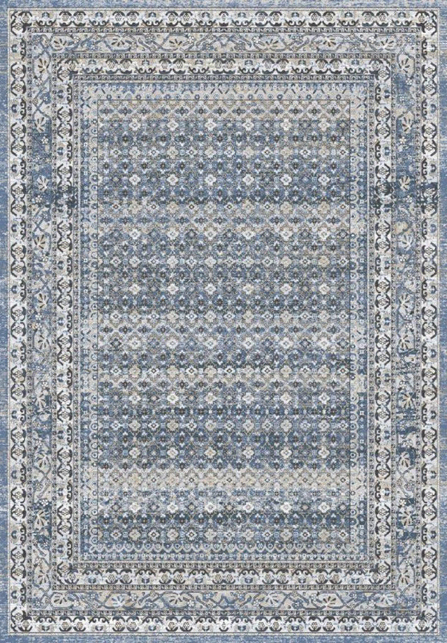 BAHAMA CARPET 160X230 GREY/LIGHT BLUE