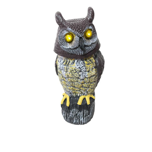 OWL LIGHT SOLAR MOTION 45CM