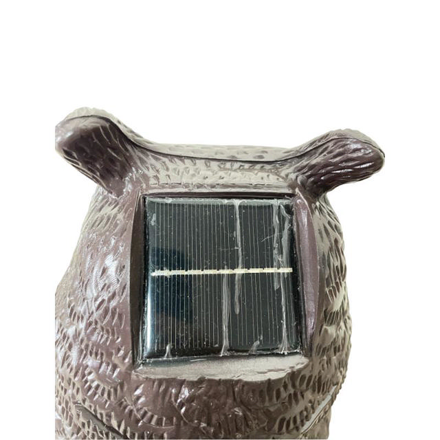 OWL LIGHT SOLAR MOTION 45CM