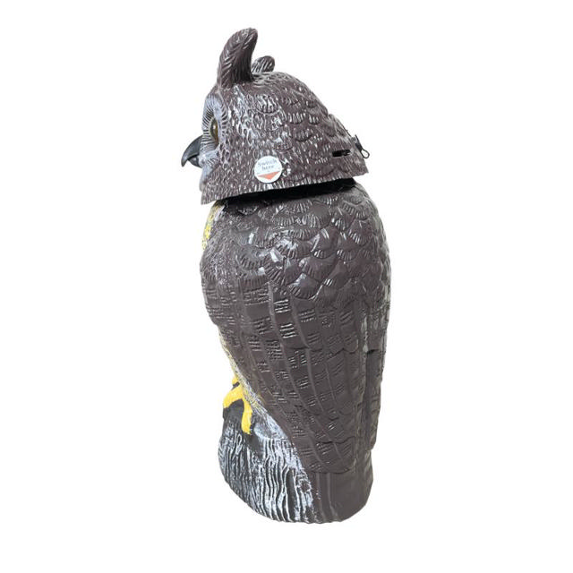 OWL LIGHT SOLAR MOTION 45CM