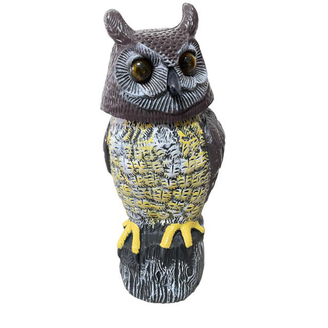 OWL LIGHT SOLAR MOTION 45CM