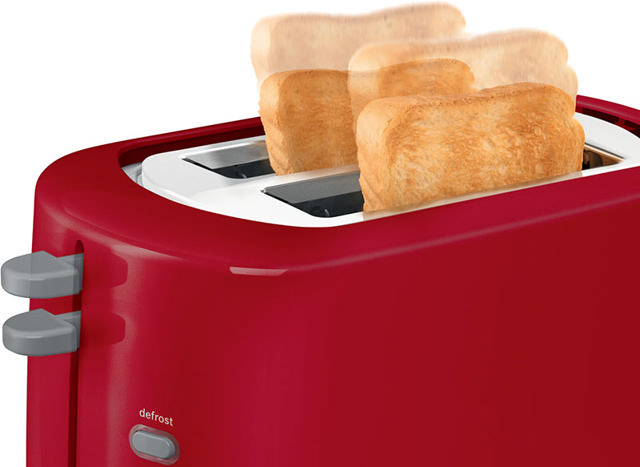 BOSCH TAT3A114 TOASTER RED