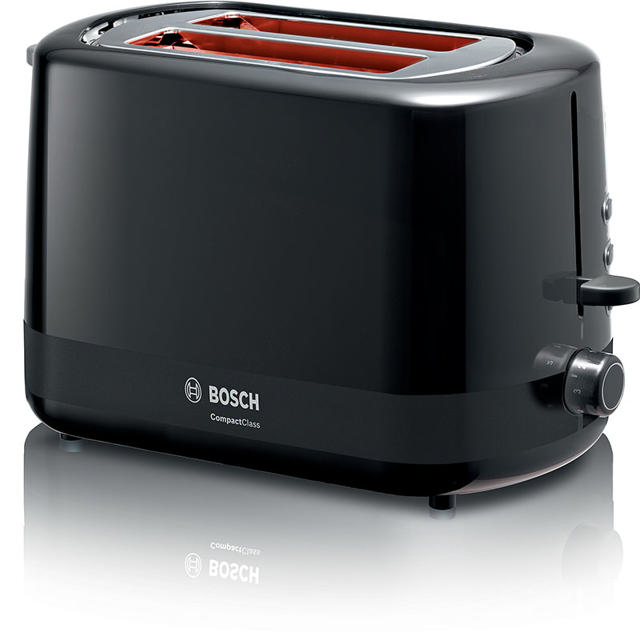 BOSCH TAT3A113 TOASTER BLACK