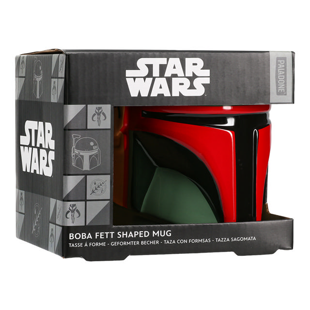 PALADONE PP9457SW BODA FETT SHAPE CERAMIC MUG HOME