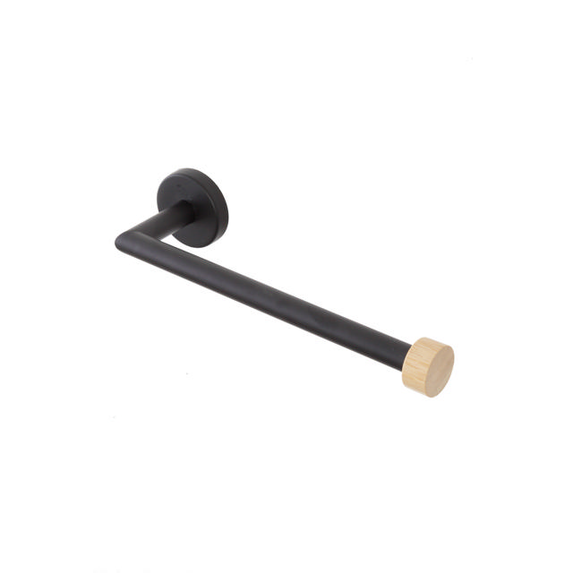 FERIDRAS BLACK TOWEL HOLDER