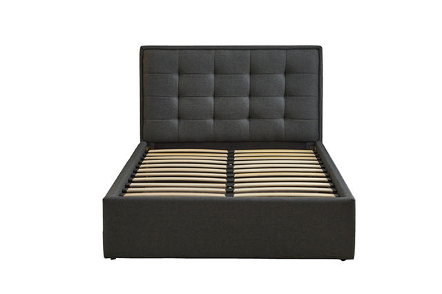 LINA BED 107X192 BLACK