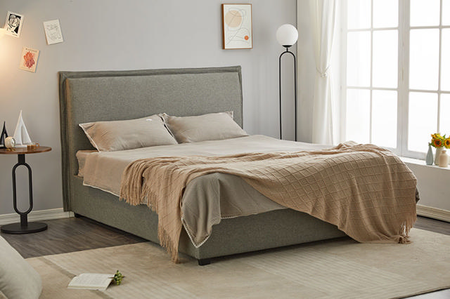 LORA BED 152X192 GREY