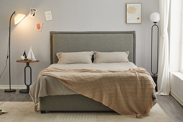 LORA BED 152X192 GREY