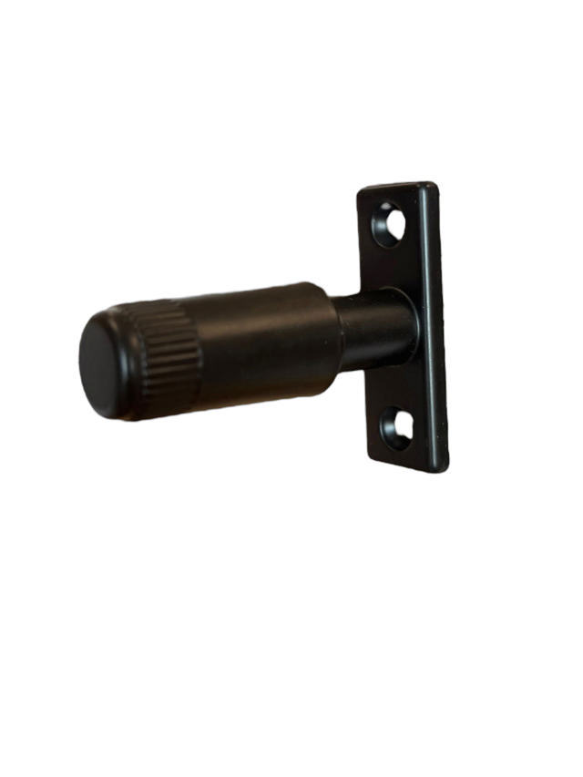 LOCK BOLT ALUMINIUM SLIDING MEDIUM BLACK