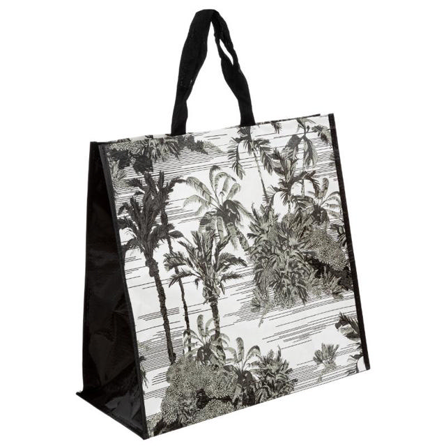 FIVE SHOPPING BAG PALM TREES