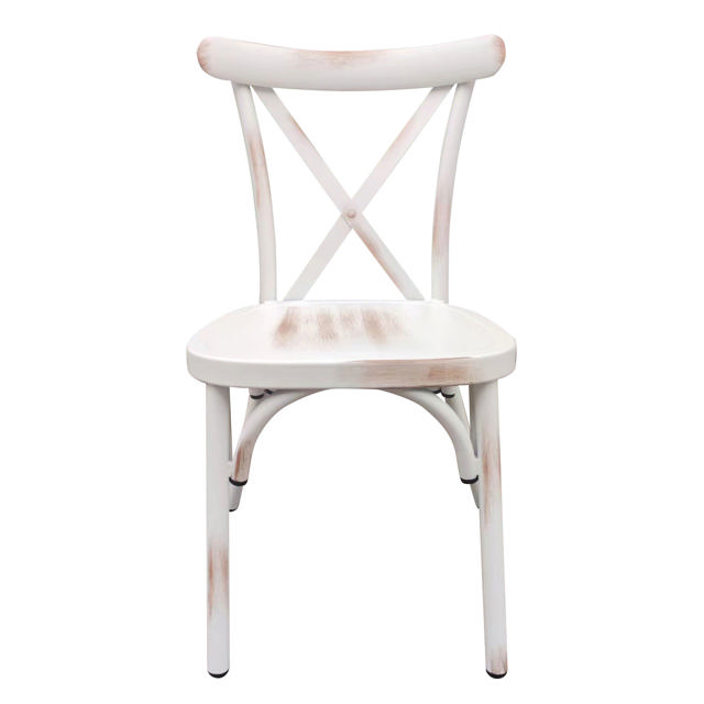 ARTE LIBRE CHAD OUTDOOR CHAIR 44X52X87CM - WHITE