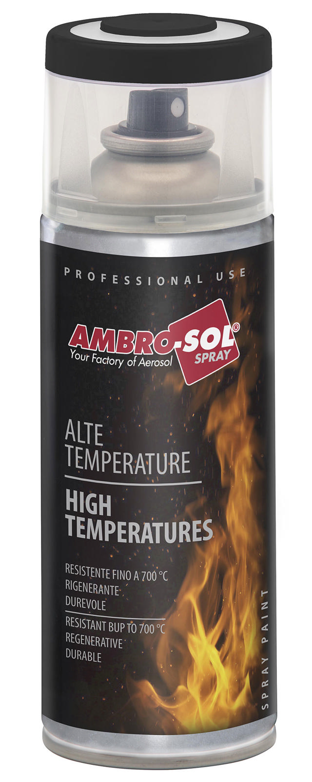 AMBROSOL SPRAY ΥΨΗΛΗΣ ΘΕΡΜΟΚΡΑΣΙΑΣ BLK 400ML