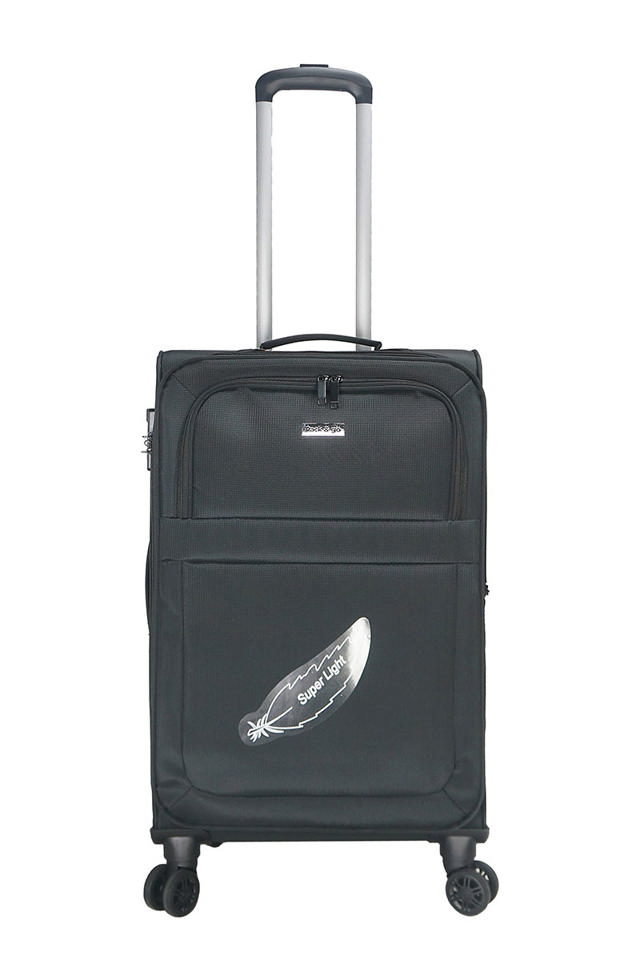 PACK&GO SOFT LUGGAGE EXTENDABLE 24 INCH BLACK