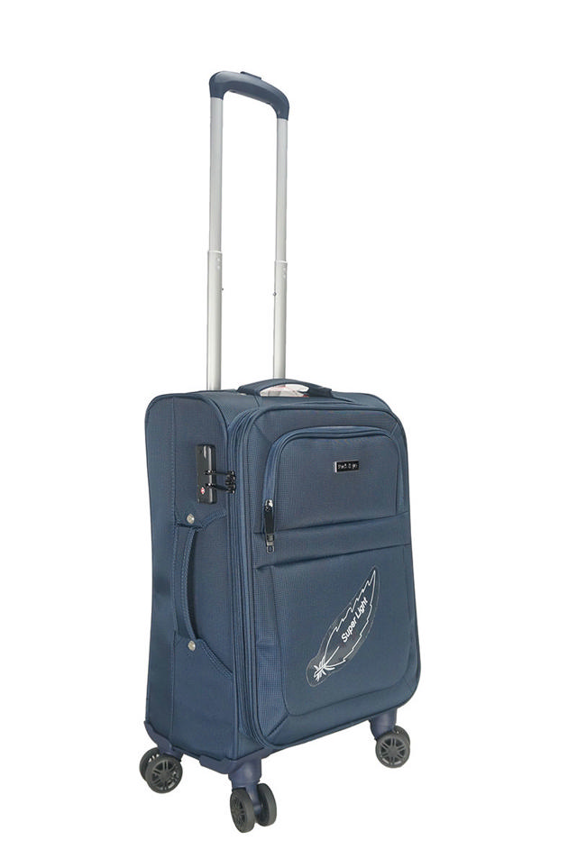 PACK&GO SOFT LUGGAGE EXTENDABLE 20 INCH BLUE