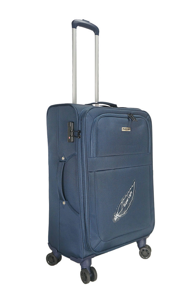 PACK&GO SOFT LUGGAGE EXTENDABLE 24 INCH BLUE